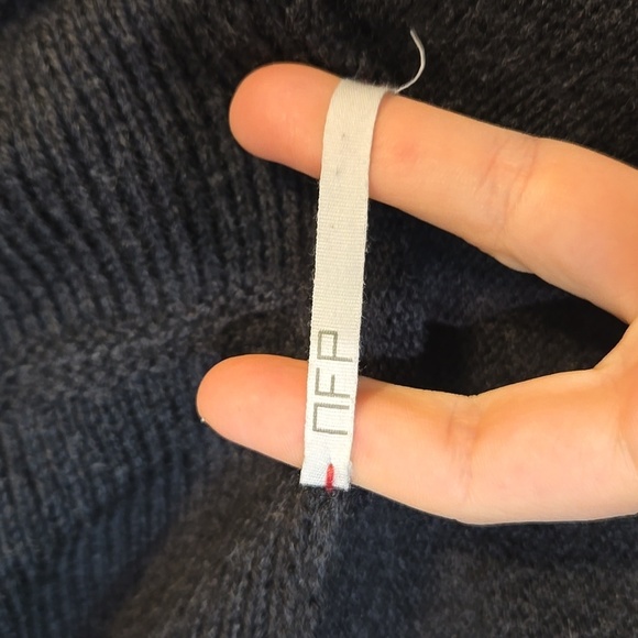 Anthropologie NFPstudio Women 100%Merino Wool Cardigan Open Toe Sweater Sz 2/S - Picture 4 of 8